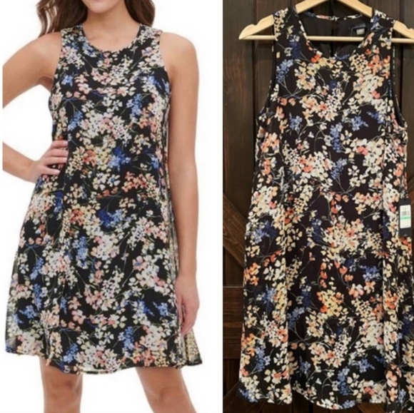 NWT Tommy Hilfiger Floral Dress sz 10 & 12 - Picture 2 of 7